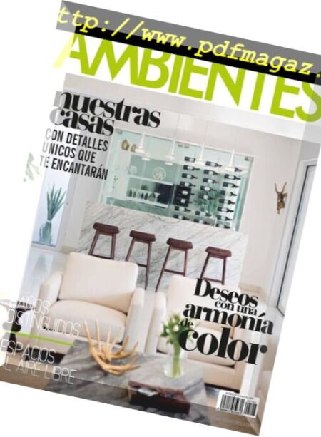 Ambientes Mexico – marzo 2017 Cover