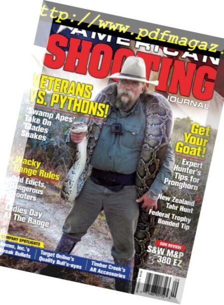 American Shooting Journal – September 2018 Cover
