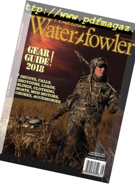 American Waterfowler – August 2018 Cover