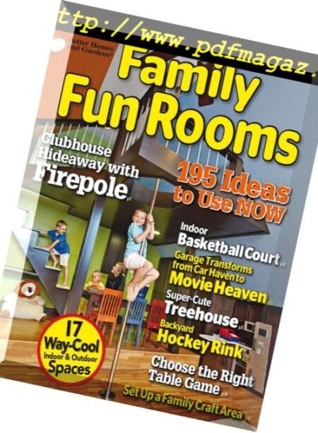 America’s Best Family Fun Rooms – December 2014 Cover
