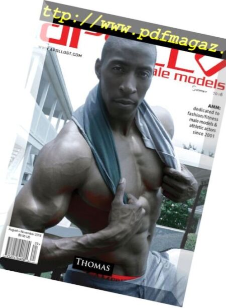 Apollo Male Models – August 2018 Cover