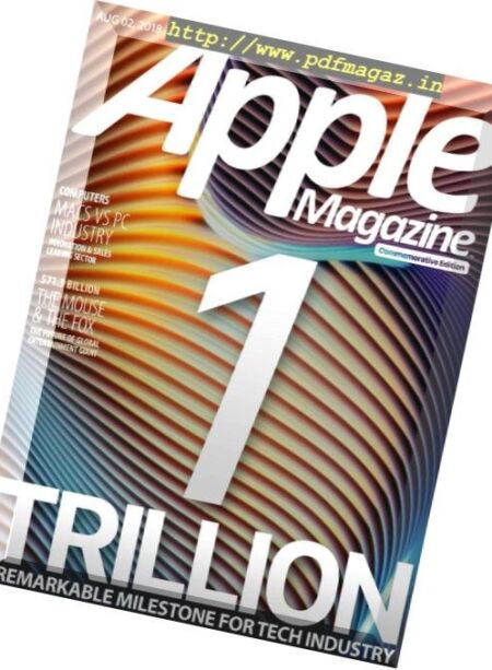 AppleMagazine The Trillion Issue – August 2018 Cover