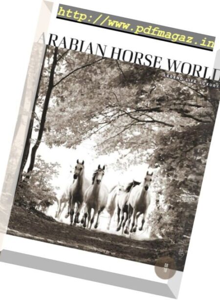 Arabian Horse World – August 2018 Cover