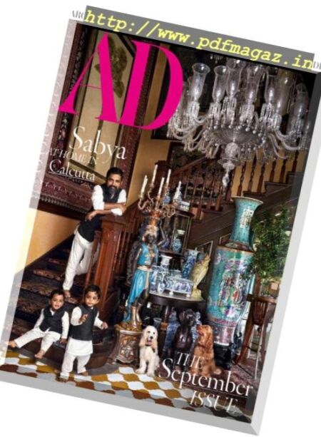 Architectural Digest India – September 2018 Cover