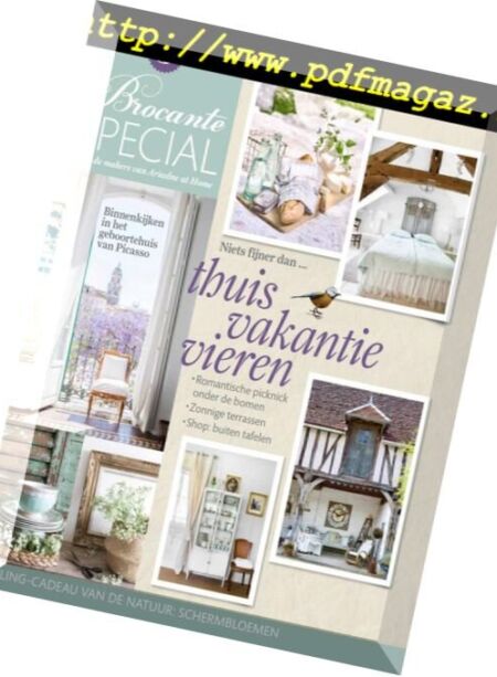 Ariadne at Home Brocante – augustus 2018 Cover