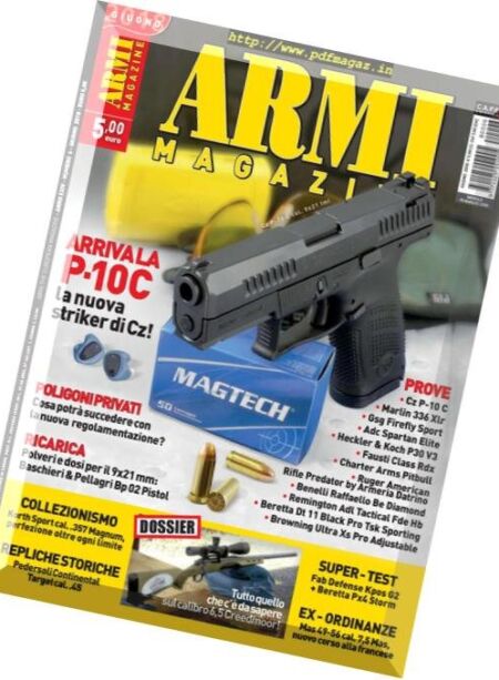 Armi Magazine – Giugno 2018 Cover