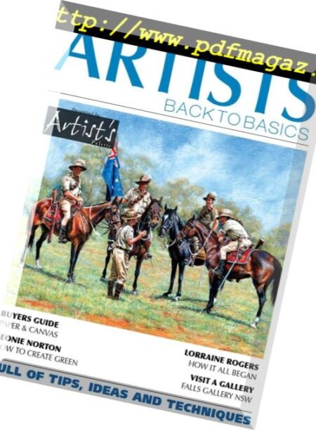 Artist’s Back to Basic – April 2015 Cover