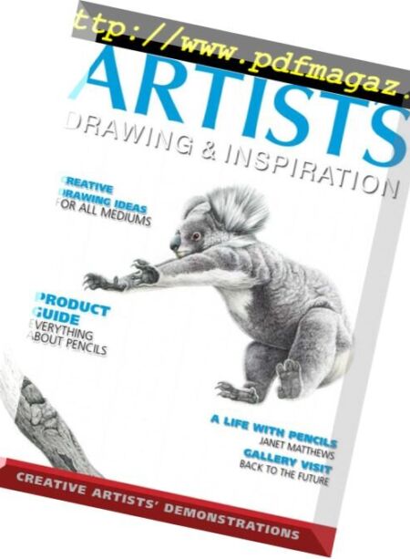 Artists Drawing & Inspiration – July 2018 Cover