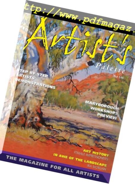 Artists Palette – April 2016 Cover