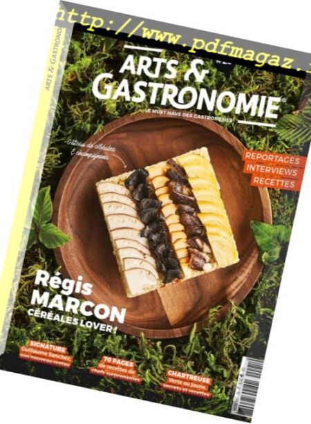 Arts & Gastronomie – septembre 2018 Cover