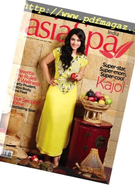 asiaSpa India – May-June 2014 Cover