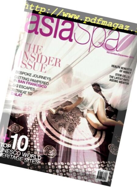 AsiaSpa – November-December 2014 Cover