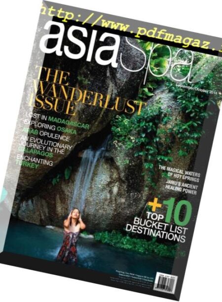 AsiaSpa – September-October 2014 Cover