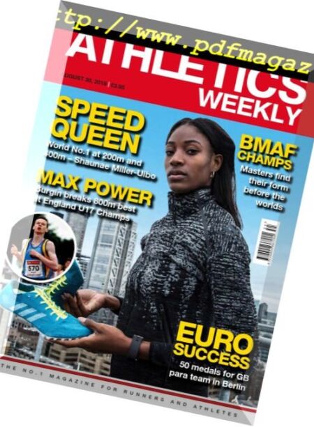 Athletics Weekly – 30 August 2018 Cover