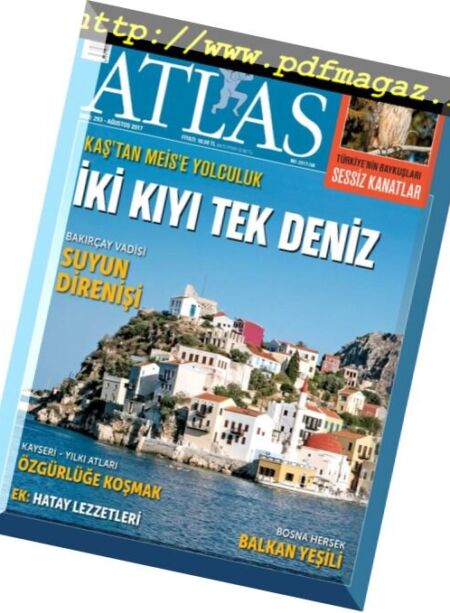 Atlas – Agustos 2017 Cover