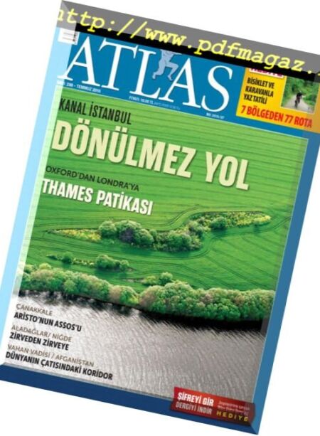 Atlas – Temmuz 2016 Cover
