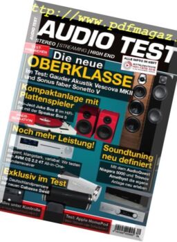 Audio Test – Nr.6, 2018