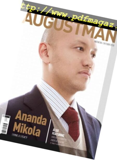 August Man Indonesia – Agustus 2016 Cover
