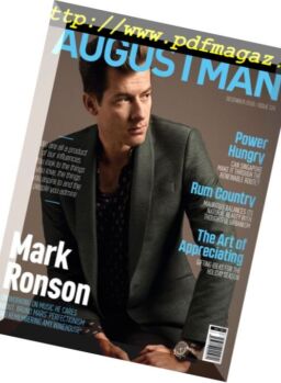 August Man Singapore – December 2016