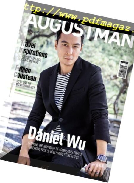 August Man Singapore – May 2017 Cover