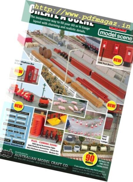 Australian Model Railway Magazine – October 2018 Cover