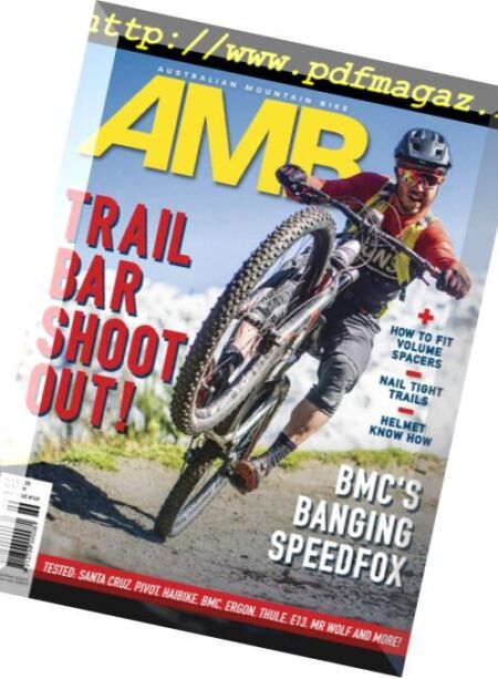 Australian Mountain Bike – July 2018 Cover