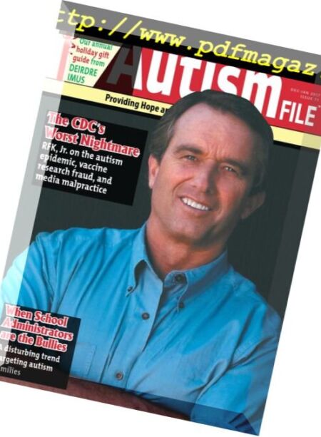 Autism File – December-January 2016 Cover