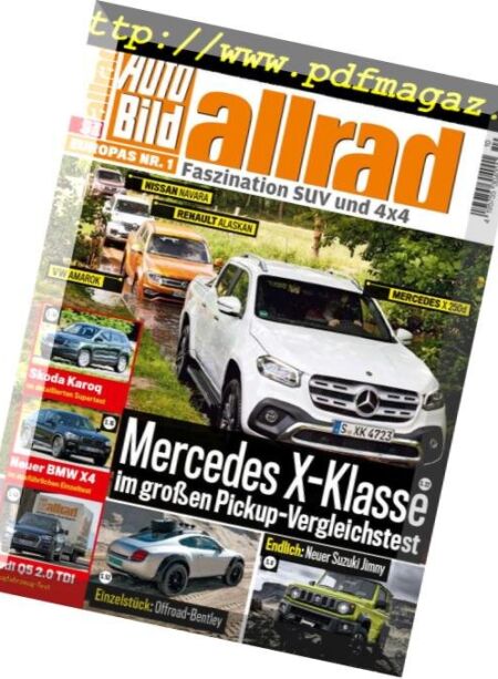 Auto Bild Allrad – Oktober 2018 Cover