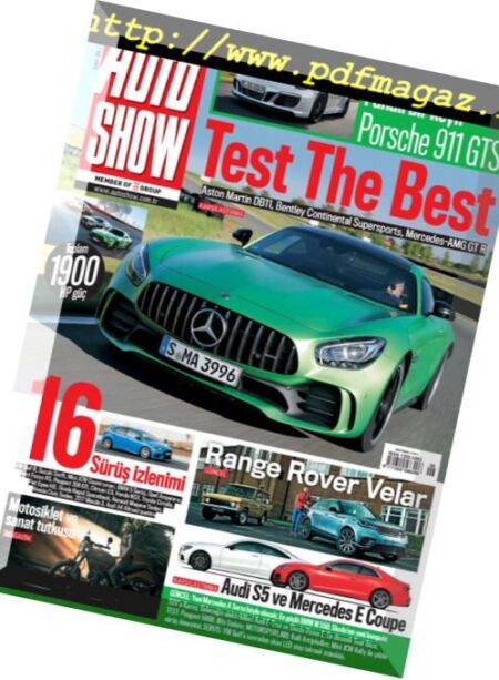Auto Show Turkey – Haziran 2017 Cover