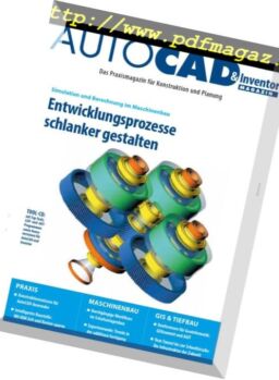 Autocad & Inventor Magazin – Juni 2016