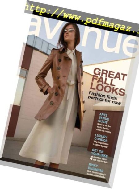 Avenue Calgary – September 2018 Cover