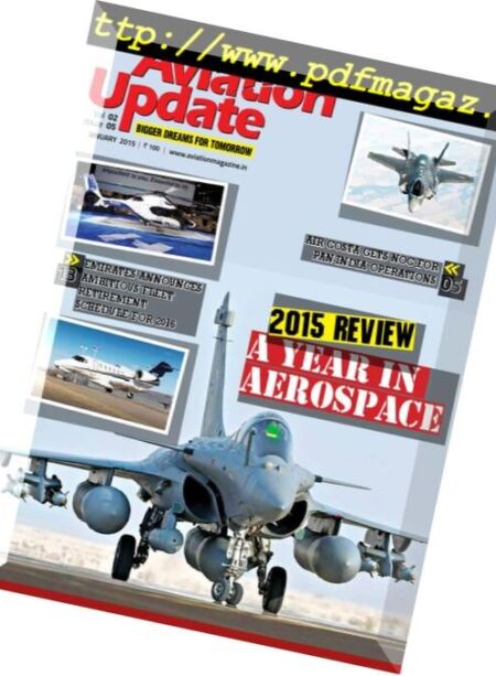 Aviation Update – January 2016 Cover