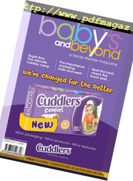 Baby’s and Beyond – October 2016 Cover