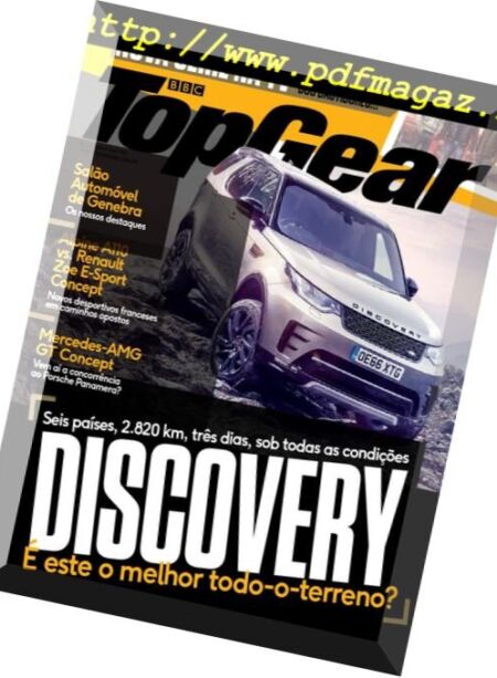 BBC Top Gear Portugal – abril 2017 Cover
