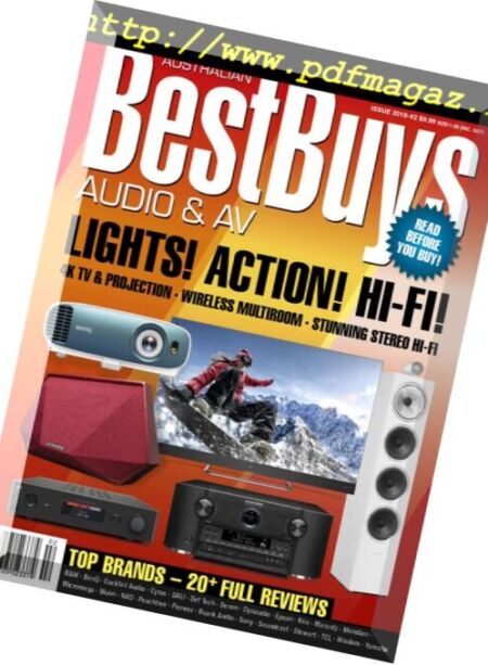 Best Buys – Audio & AV – July 2018 Cover