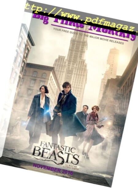 Big Films Monthly – November 2016 Cover