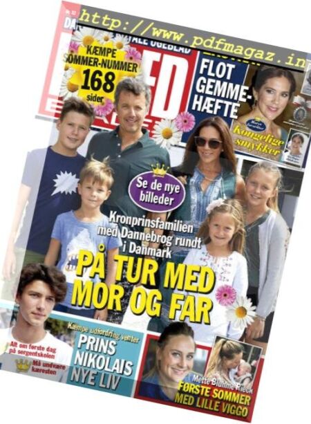 Billed-Bladet – 09 august 2018 Cover