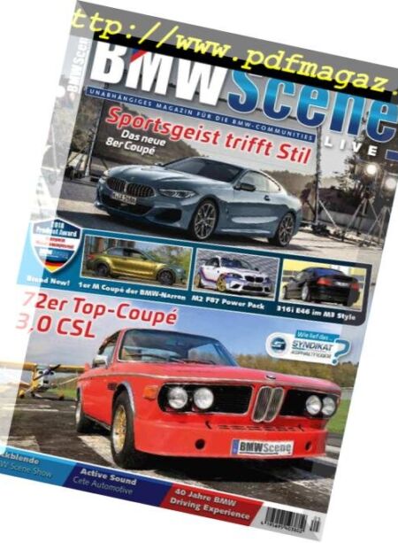 BMW Scene – Nr.5, 2018 Cover