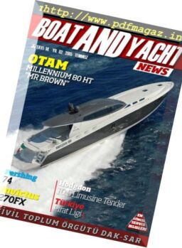 Boat and Yacht News – Agustos 2015