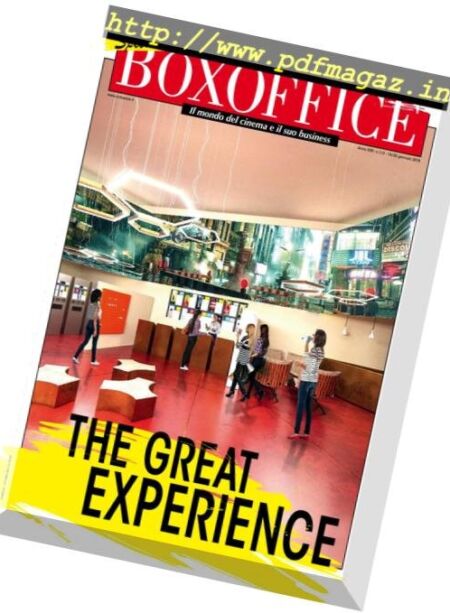 Box Office – Gennaio 2018 Cover