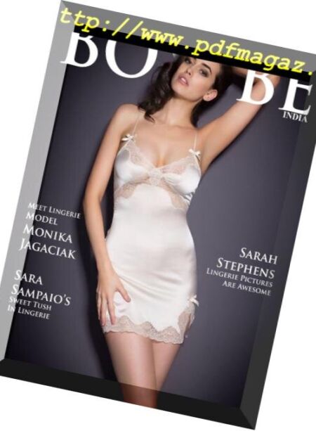 Boysbe India – March 2018 Cover