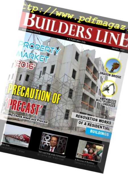 Builders line English Edition – January 2016 Cover