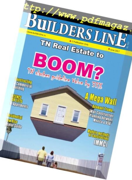 Builders line English Edition – June 2017 Cover