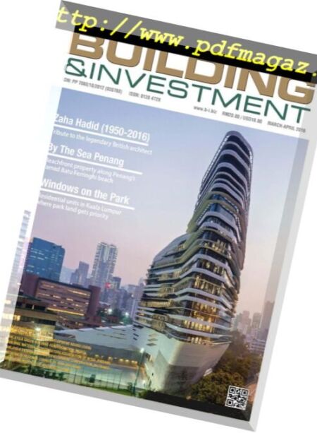 Building & Investment – April 2016 Cover