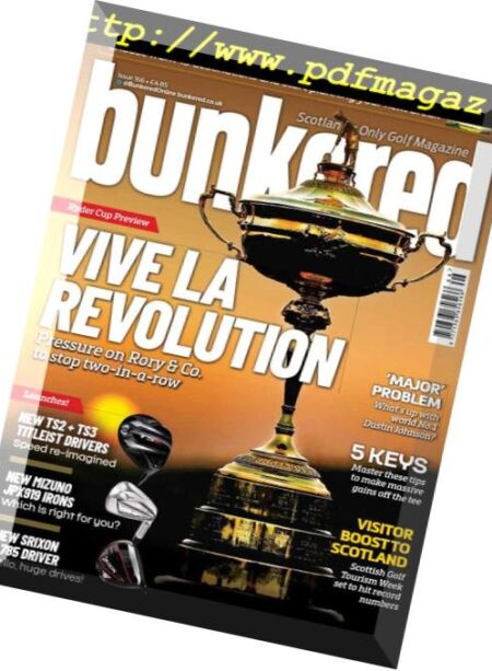 Bunkered – September 2018 Cover