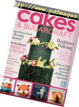 Cakes & Sugarcraft – October 2018