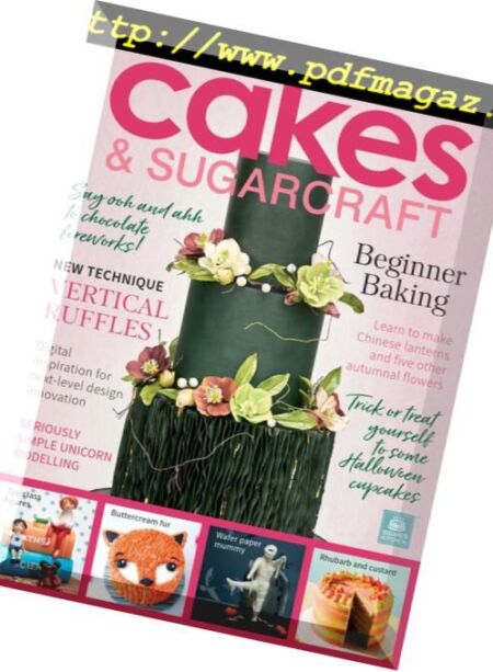 Cakes & Sugarcraft – October 2018 Cover