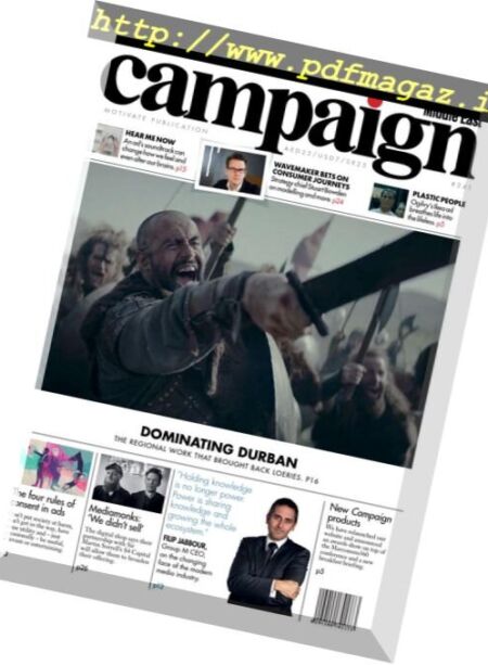 Campaign Middle East – 27 August 2018 Cover