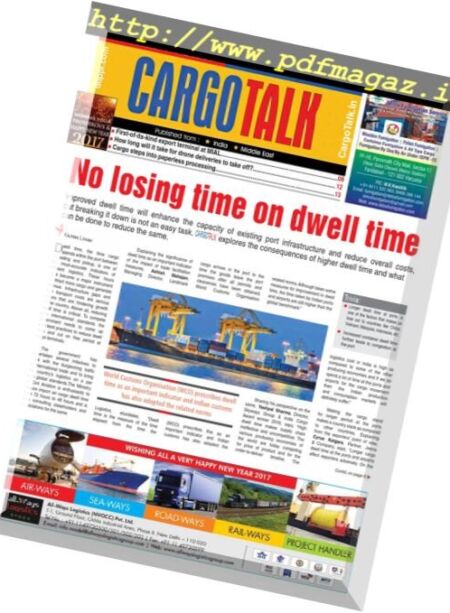 Cargo Talk – January 2017 Cover