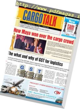 Cargo Talk – September 2016